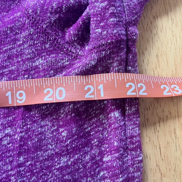 Marmot Hoodie Sweater Womens XL Purple Long Sleeve Cowl Neck Lightweight - Picture 6 of 7